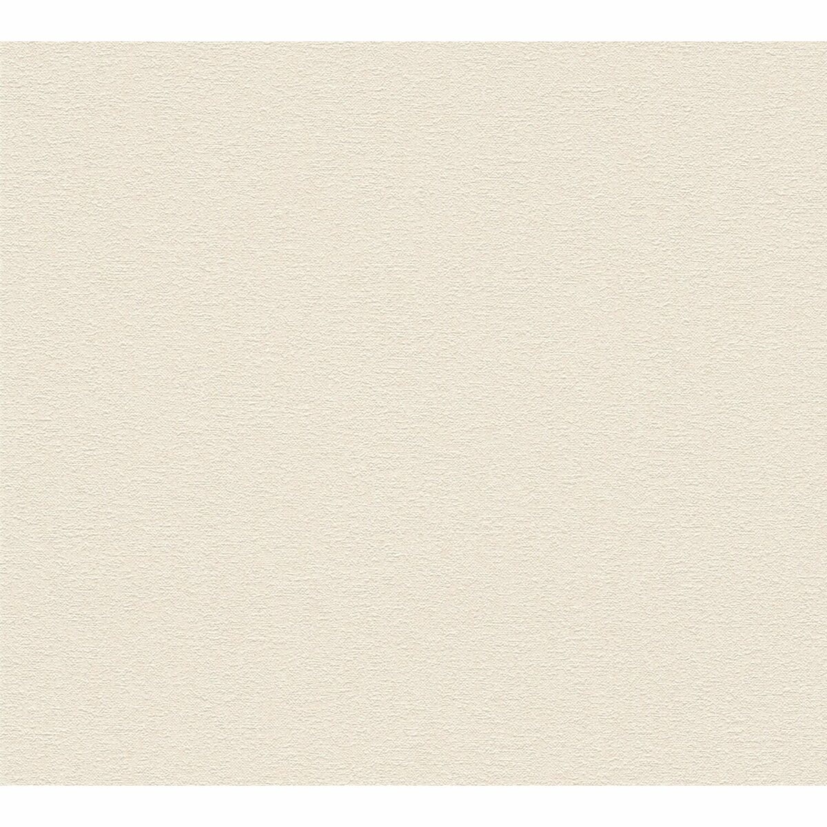 Bild 1 von AS-Creation Vliestapete Uni Strukturtapete Matt Leicht Strukturiert Creme