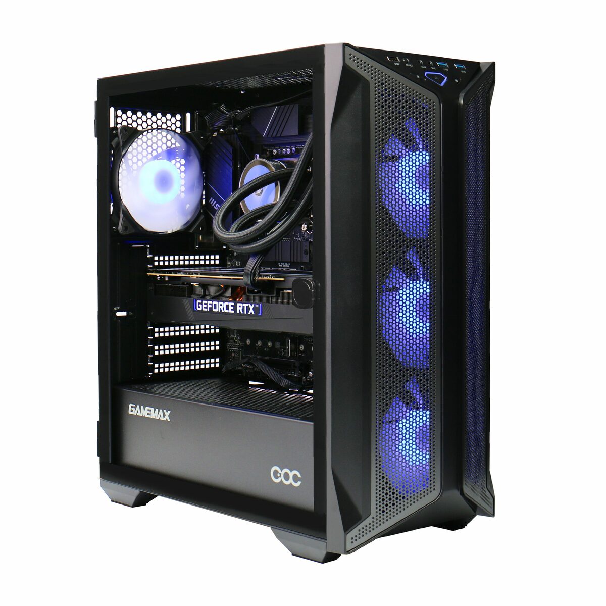 Bild 4 von GAMEMAX Brufen C1 7010 Gaming-PC (Intel® Core i7 13700F, RTX 4080, 16 GB RAM, 1000 GB SSD, Wasserkühlung, PCIe SSD Gen4, Windows 11)