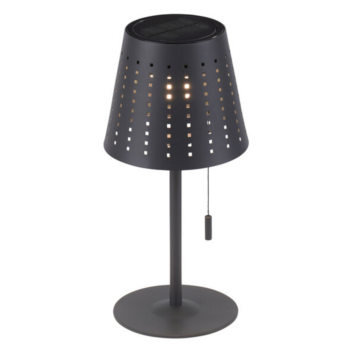 Bild 1 von LED-Akku-Solar-Tischleuchte Mandy 2 W, 300 lm, anthrazit