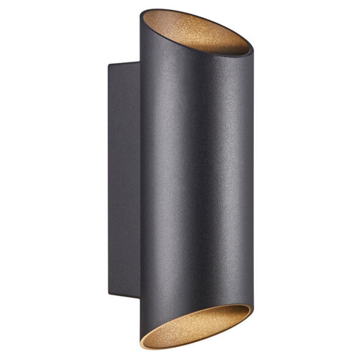 Bild 1 von Außen-Wandleuchte Nico Round 22, schwarz