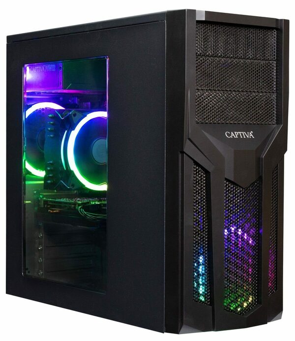 Bild 2 von CAPTIVA Advanced Gaming I67-480 Gaming-PC (Intel Core i5 10400F, GeForce RTX 3050, 16 GB RAM, 1000 GB SSD, Luftkühlung)