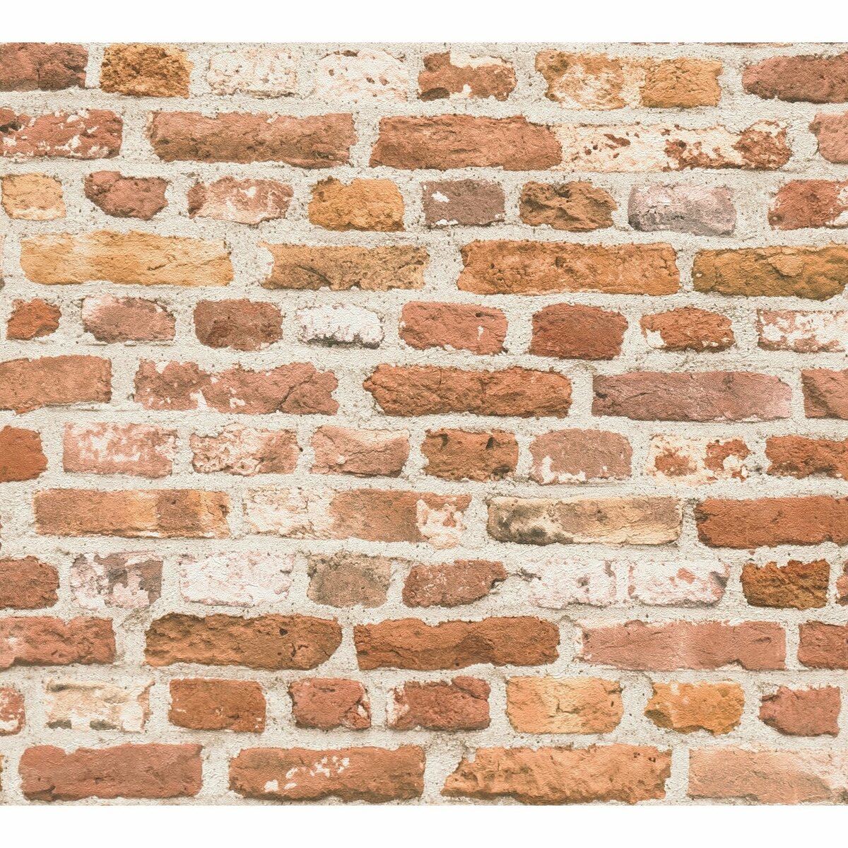 Bild 1 von A.S. Création Vliestapete Backsteine Rot Orange