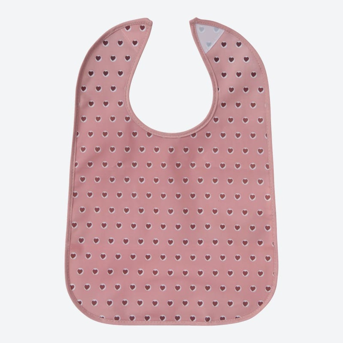 Bild 1 von Baby-Mädchen-Lätzchen mit Herzmuster