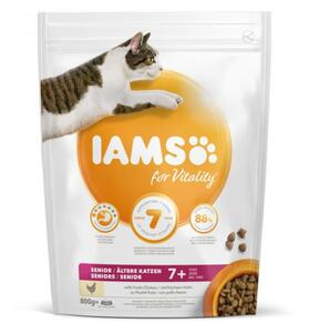 Iams for Vitality Katzenfutter Senior mit frischem Huhn