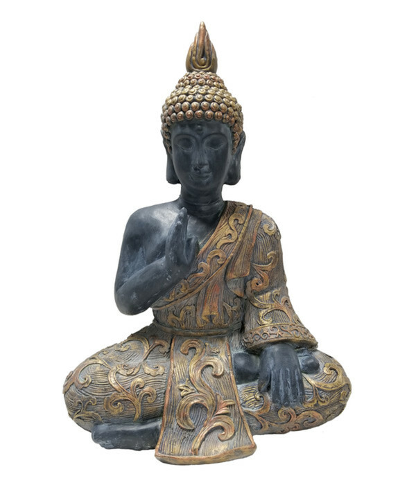 Bild 1 von Dehner Magnesia-Buddha, B46/H64/T29 cm