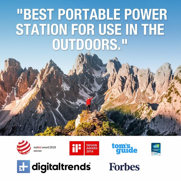 Bild 2 von Jackery Stromgenerator Solargenerator 240 80W, tragbare Powerstation mit 80W Solarpanel, 0,40 in kW, (2-tlg), tragbar für Camping Outdoor