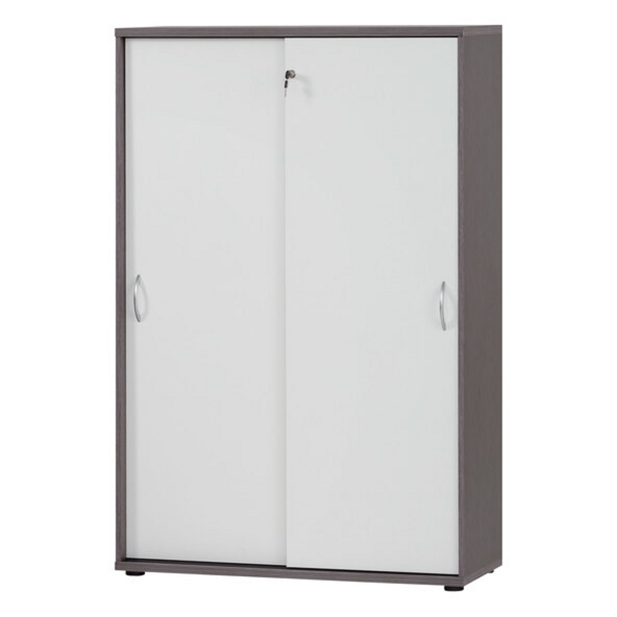 Bild 1 von Serie 4000 Aktenschrank 4800, esche grau/weiß matt