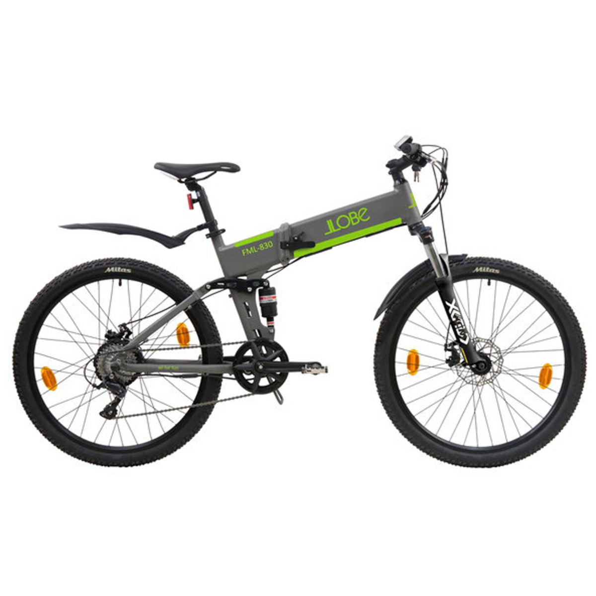 Bild 1 von Falt-Mountain-E-Bike 27,5 Zoll FML 830, grau