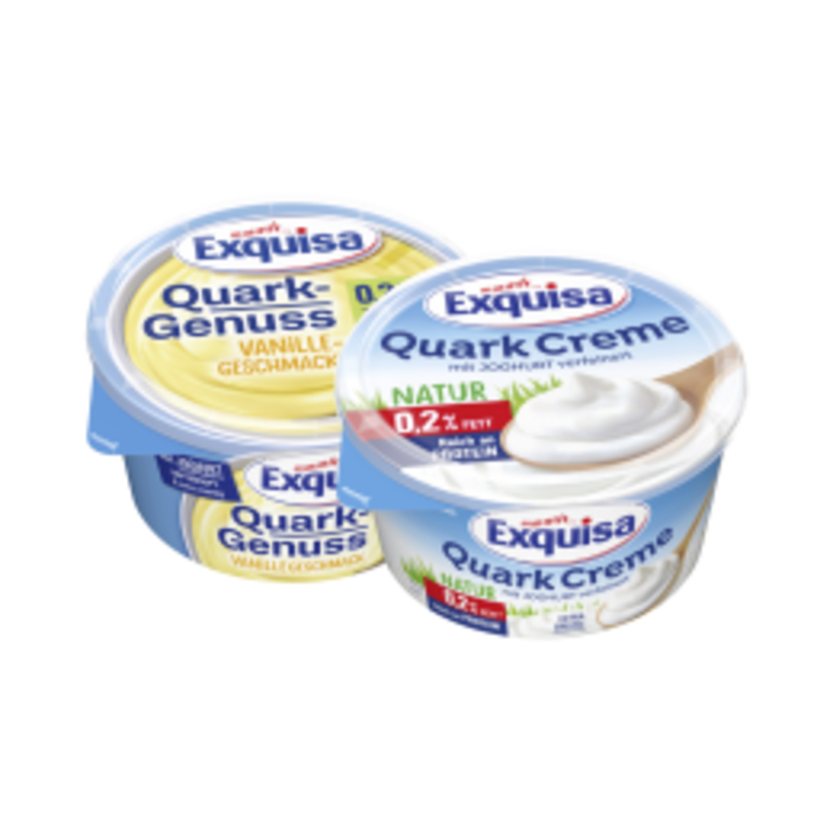 Bild 1 von Exquisa Quark Creme oder Ouark Genuss 0,2 % Fett