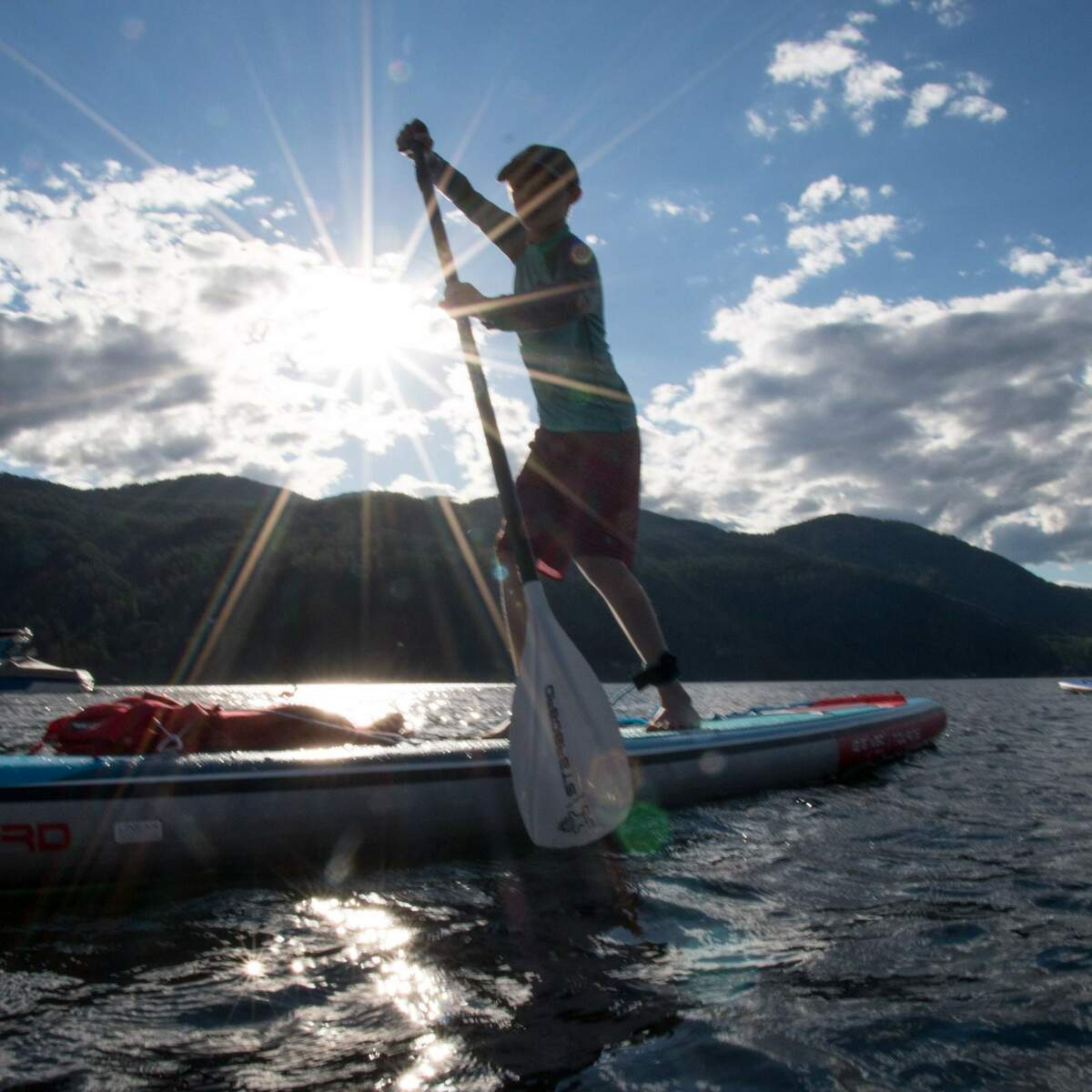 Bild 4 von Starboard
              
                 LIMA TUFSKIN ADULT / 29MM 2 PCS ADJ CARBON S35 - SUP Paddel