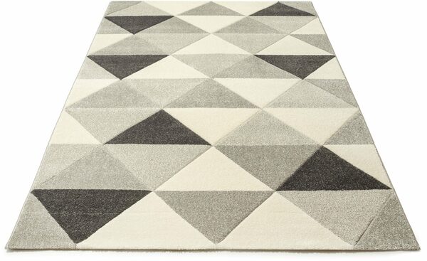 Bild 1 von Teppich Berlad, Bruno Banani, rechteckig, Höhe: 13 mm, handgearbeitet, Konturenschnitt, gekettelt