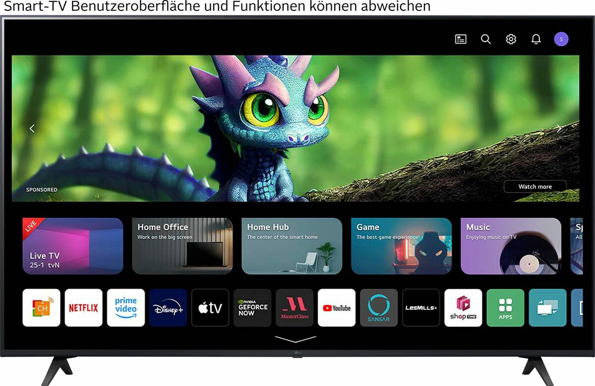 Bild 3 von LG 55UR80006LJ LED-Fernseher (139 cm/55 Zoll, 4K Ultra HD, Smart-TV)
