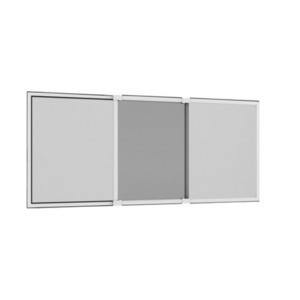 Insektenschutz-Alu-Schiebefenster Comfy Slide 50 x 75 cm, weiß