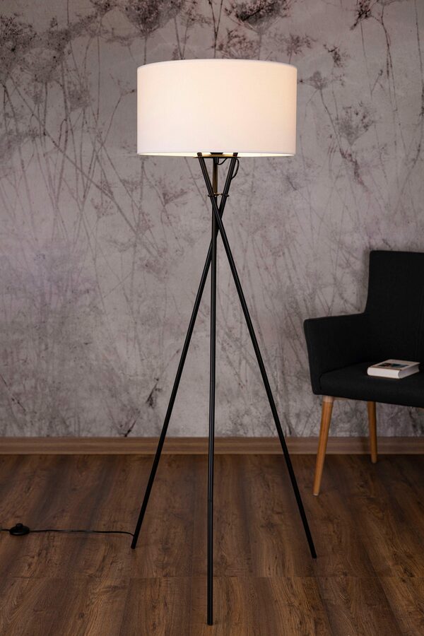 Bild 3 von andas Stehlampe Rabis, ohne Leuchtmittel, Dreibein aus Metall