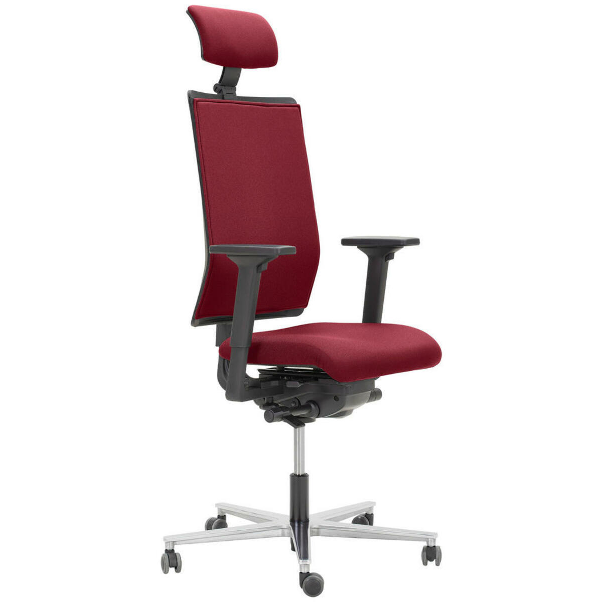 Bild 1 von Dieter Knoll DREHSTUHL Schwarz, Alu, Bordeaux