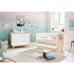 XXXLutz BABYZIMMER Weiß, Ahorn