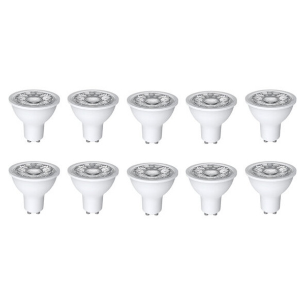 Bild 1 von LED-Leuchtmittel Reflektor Gu10 4,5 W 345 lm, 10er-Set – Energieeffizienzklasse F