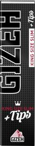 Gizeh Filterpapier King Size Slim + Tips 34er