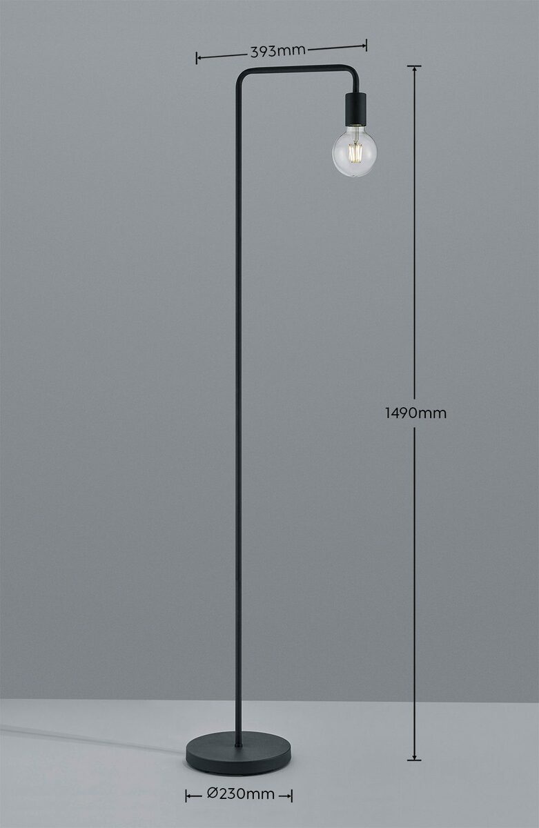 Bild 4 von my home Stehlampe Jill, ohne Leuchtmittel