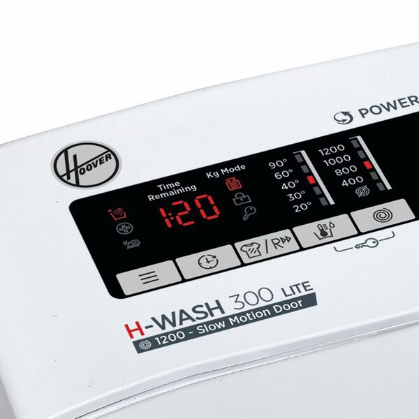 Bild 4 von Hoover Waschmaschine Toplader H3TM 27TACET/1-S, 7 kg, 1200 U/min, Symbolblende, Mengenautomatik, 17 Programme