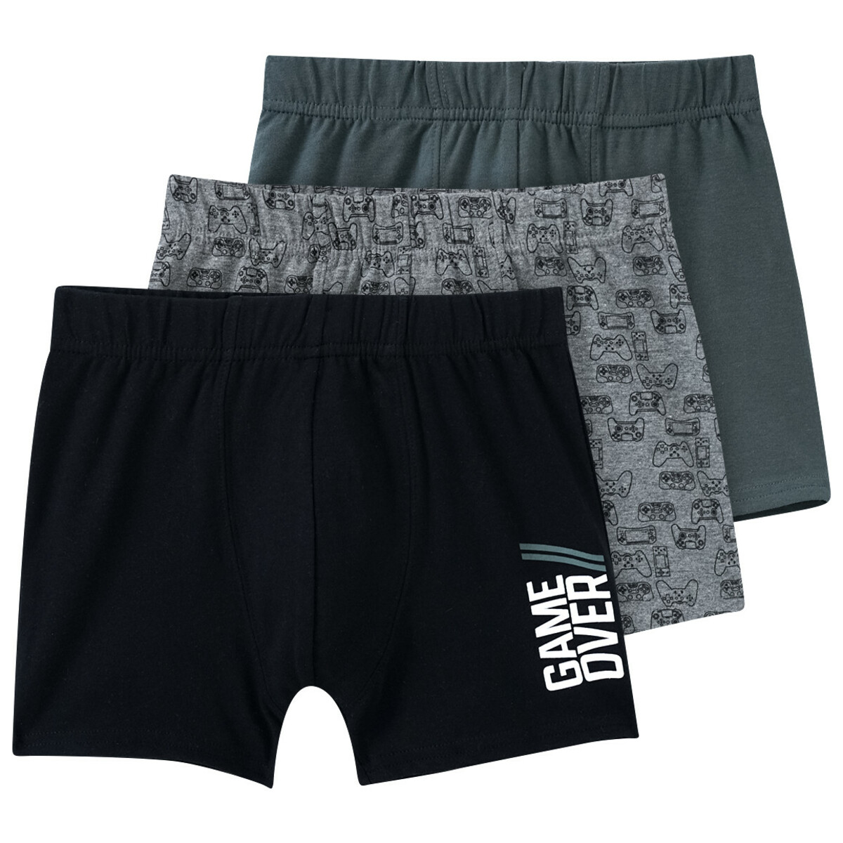 Bild 1 von 3 Jungen Boxer mit Gaming-Print