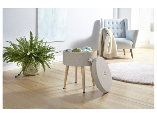 Bild 4 von LIVARNO home Hocker, mit Staufach
