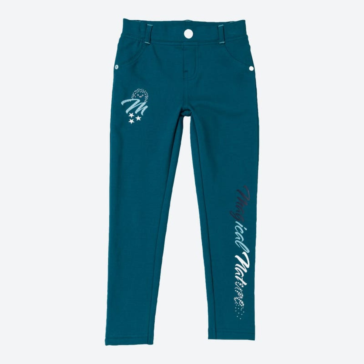 Bild 1 von Mädchen-Sweat-Leggings mit Pailletten