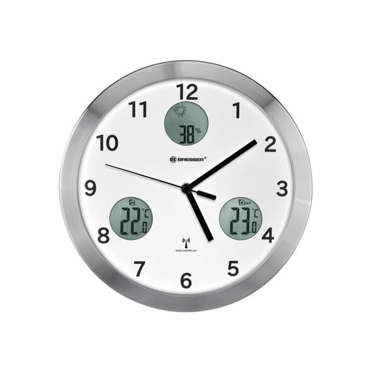 Bild 1 von Funk-Wanduhr MyTime io, weiß