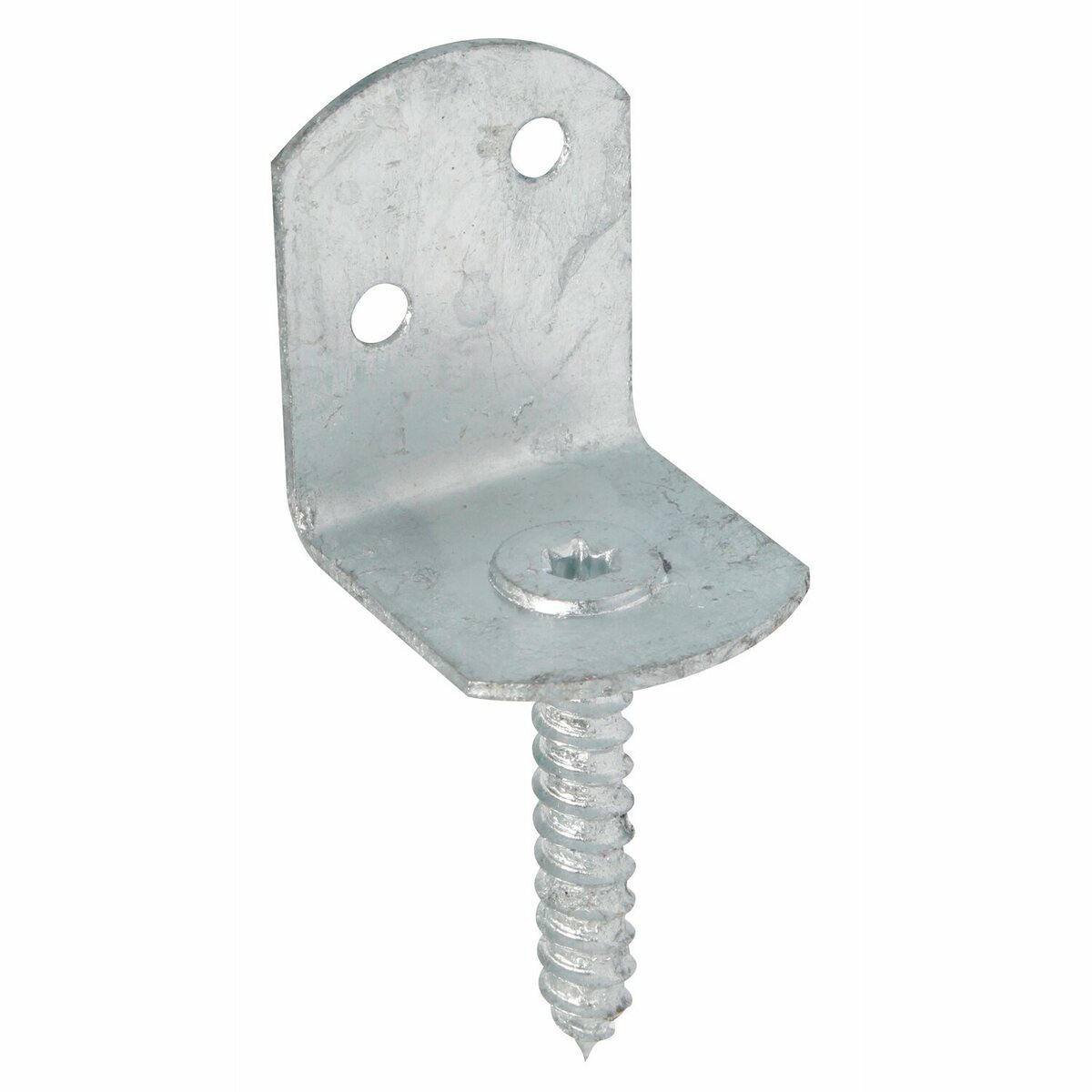 Bild 1 von Flechtzaunhalter L-Form Feuerverzinkt 83 mm x 32 mm