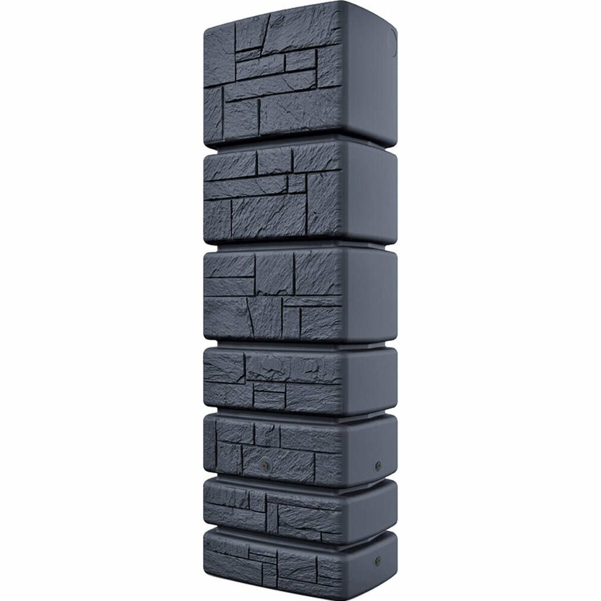 Bild 1 von Prosperplast Zisterne Tower Stone Regentonne Anthrazit 350 l