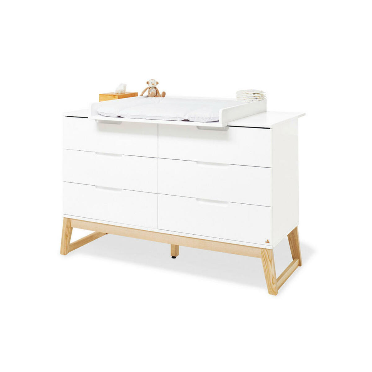 Bild 1 von XXXLutz WICKELKOMMODE Weiß, Esche