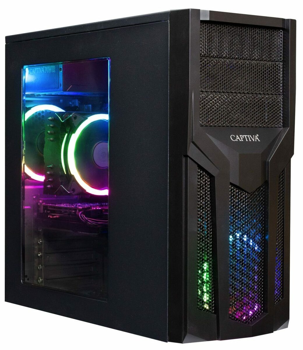 Bild 3 von CAPTIVA Advanced Gaming I67-480 Gaming-PC (Intel Core i5 10400F, GeForce RTX 3050, 16 GB RAM, 1000 GB SSD, Luftkühlung)