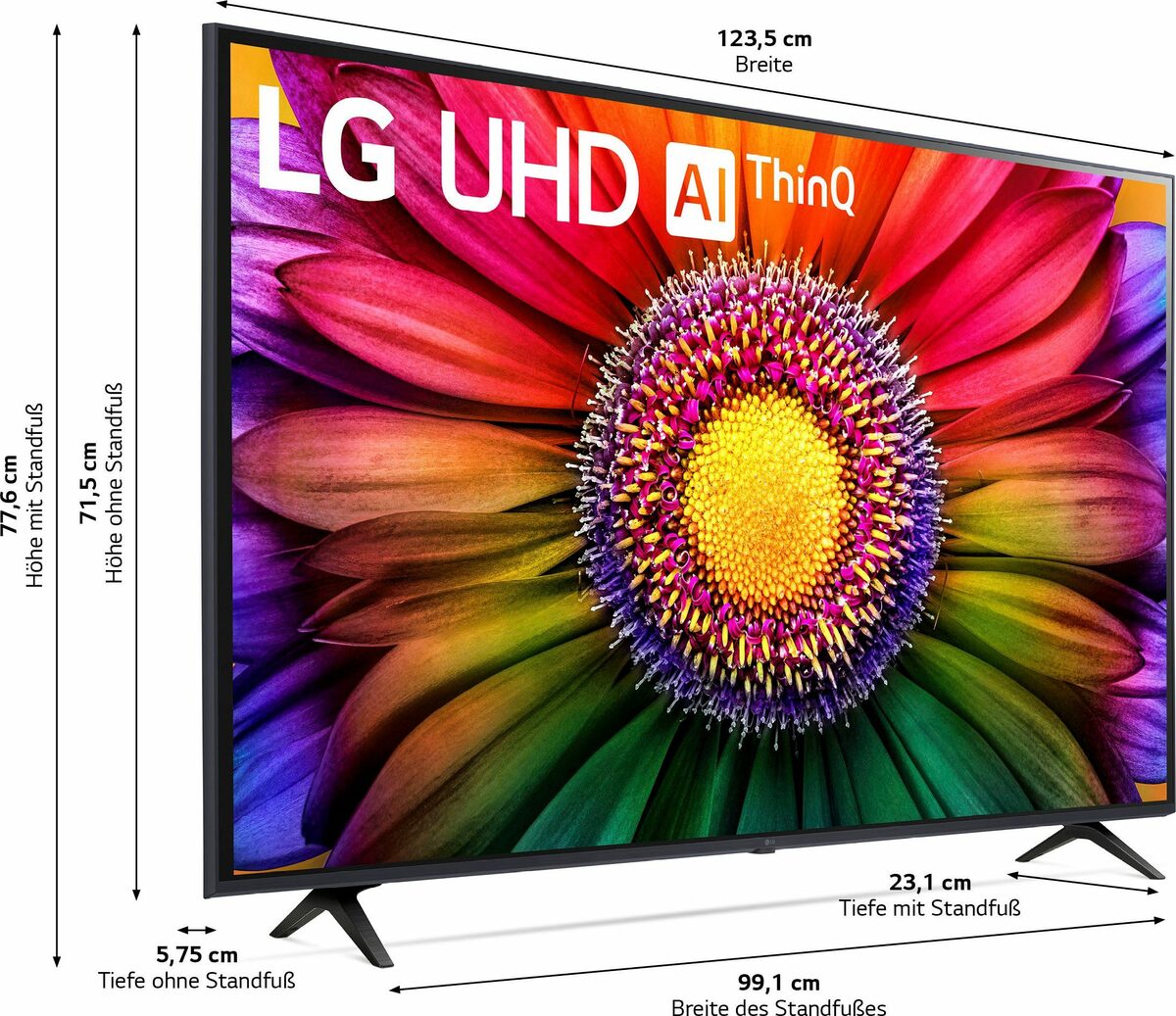 Bild 2 von LG 55UR80006LJ LED-Fernseher (139 cm/55 Zoll, 4K Ultra HD, Smart-TV)