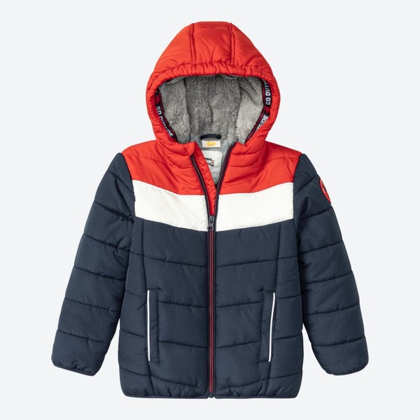 Bild 1 von Jungen-Jacke mit Blockstreifen-Design