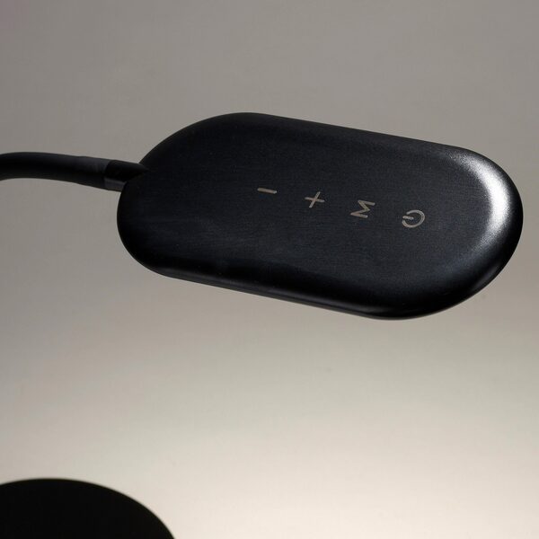 Bild 3 von my home LED Leselampe Abigal, Dimmfunktion, LED fest integriert, Warmweiß, Farbtemperatursteuerung, Tischlampe, Touchdimmer, flexibel verstellbar