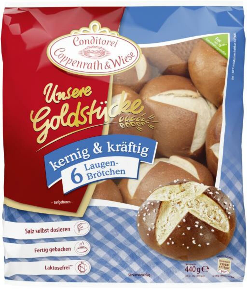 Bild 1 von Coppenrath & Wiese Unsere Goldstücke Laugenbrötchen