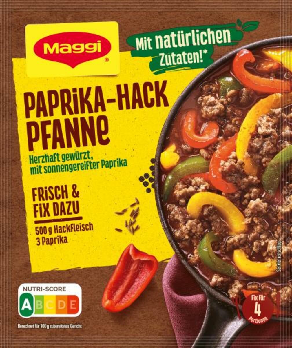Bild 1 von Maggi Fix für Paprika-Hack Pfanne