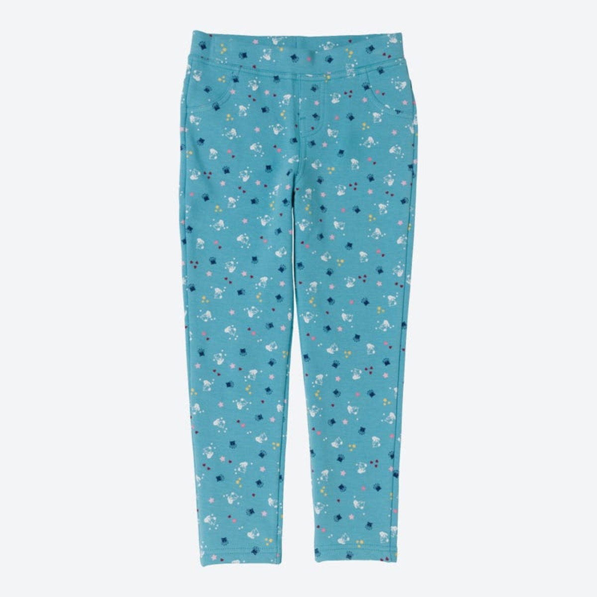 Bild 1 von Mädchen-Sweat-Leggings mit hübschem Muster