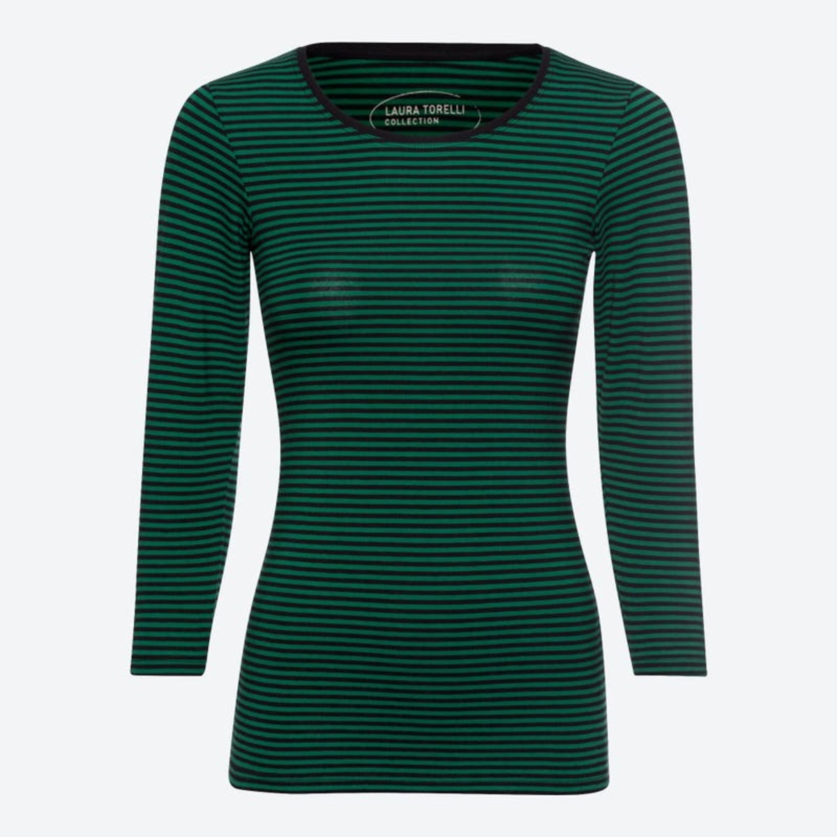 Bild 1 von Damen-Shirt mit Ringelmuster