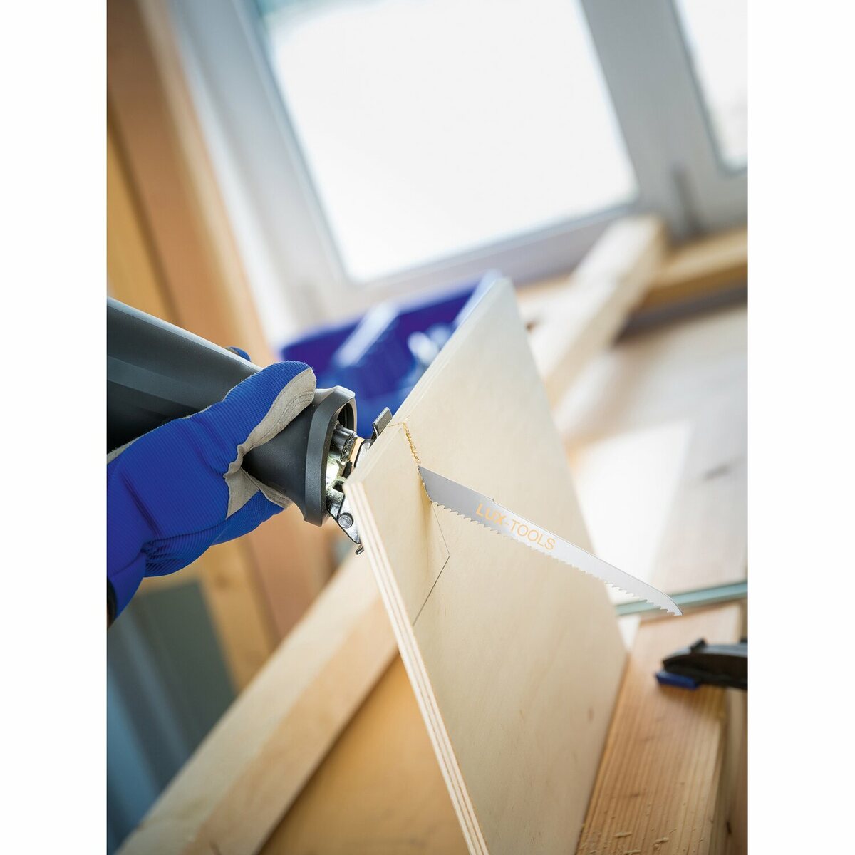 Bild 1 von LUX Säbelsägeblatt Comfort Holz/Kunststoff 150 mm 2 Stück