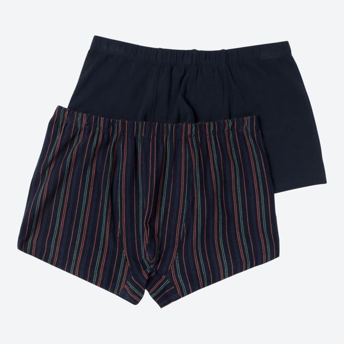 Bild 1 von Herren-Retroshorts mit Streifenmuster, 2er-Pack