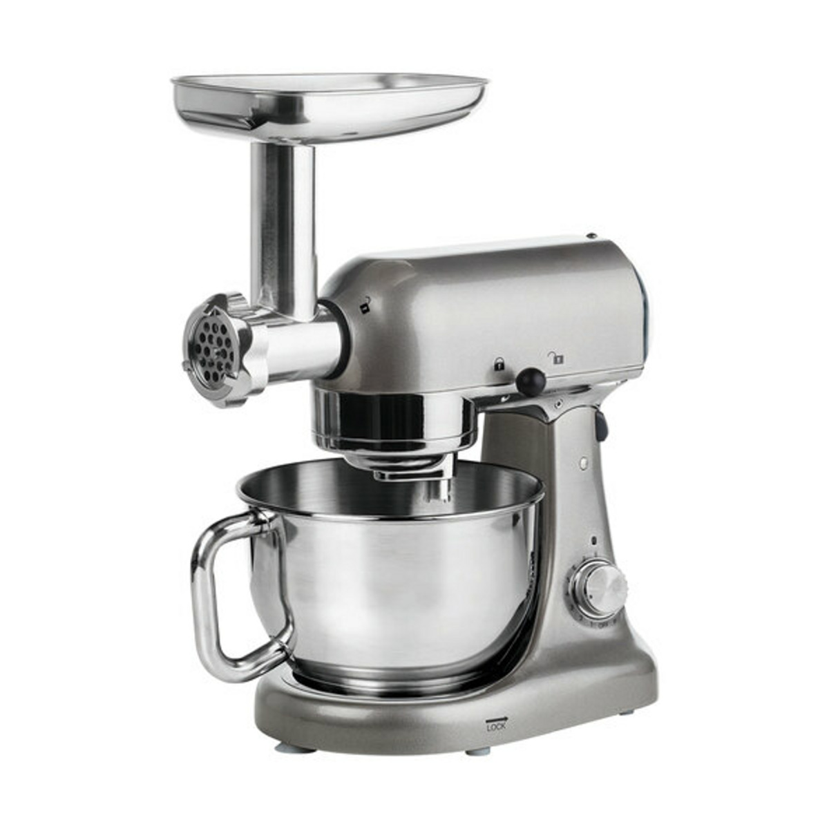 Bild 1 von Premium-Küchenmaschine (Md16480), mittelgrau-metallic