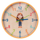 Bild 1 von Kinder-Wanduhr, orange