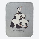 Bild 1 von Baby-Fleece-Decke mit Panda-Motiv, ca. 95x75cm