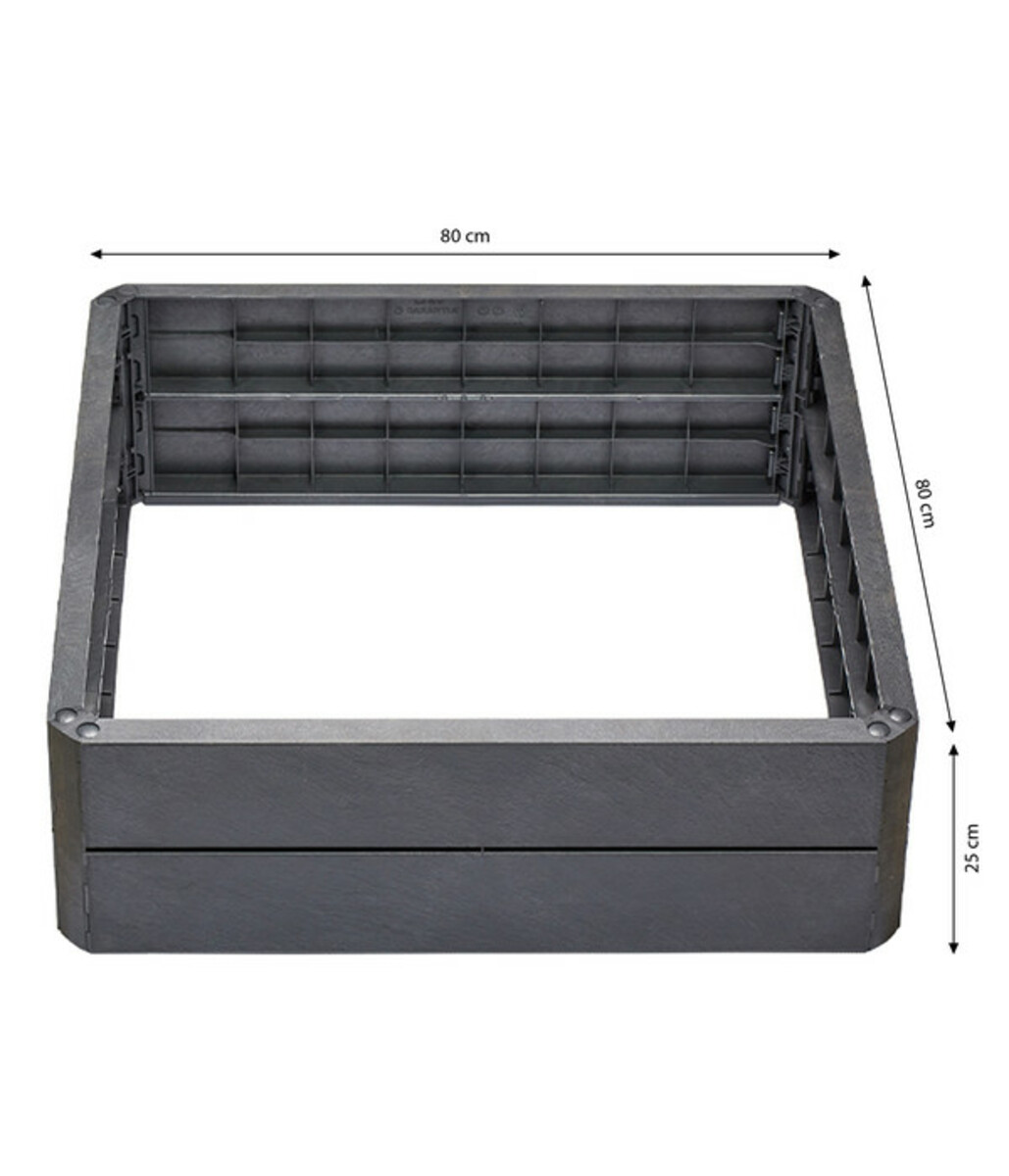 Garantia HochbeetSystem Ergo Quadro Stone von Dehner ansehen!