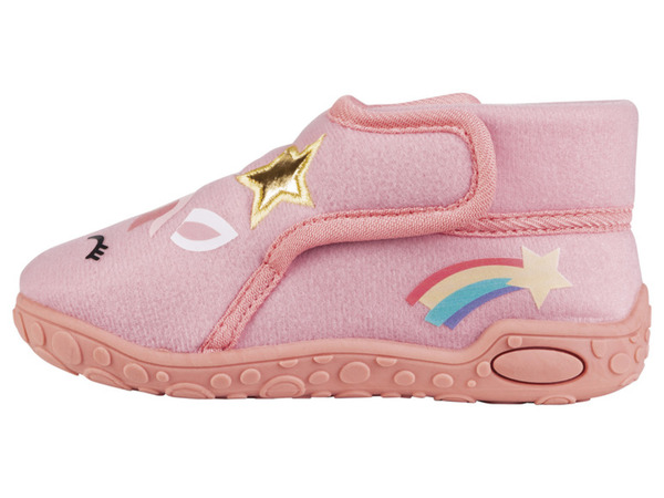Bild 3 von lupilu® Kleinkinder Mädchen Hausschuh, mit wärmendem Innenfutter