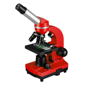 Biolux SEL Schülermikroskop, rot