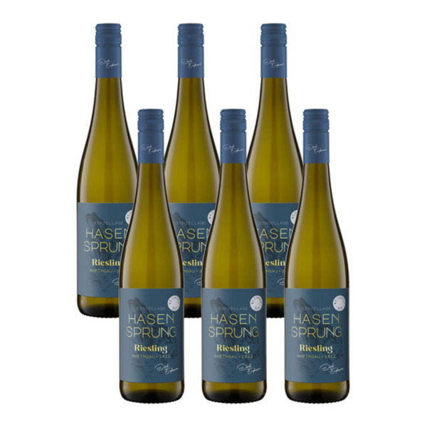 Bild 1 von Hasensprung Riesling Rheingau QbA, 6 Flaschen à 0,75 l