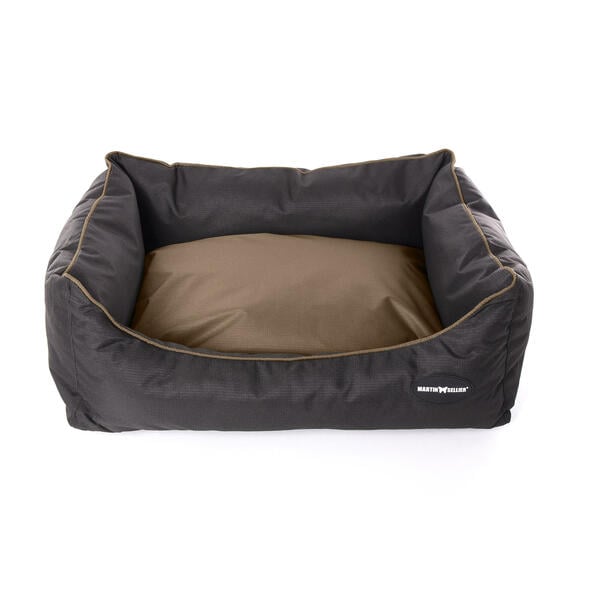 Bild 1 von Hundekorb Domino Waterproof schwarz/beige