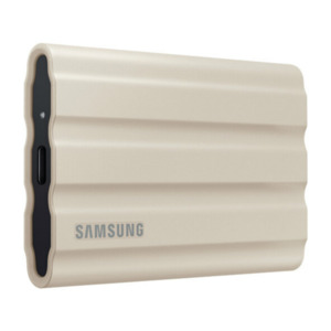 Portable SSD Festplatte T7 Shield, 2 TB, beige